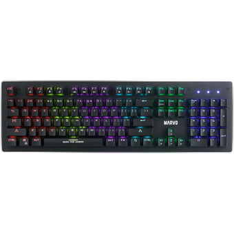 Marvo KG909 | Wired Mechanical Gaming Keyboard with 104 Keys Anti-ghosting