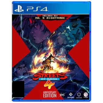 PS4 Streets of Rage 4 Anniversary Edition 
