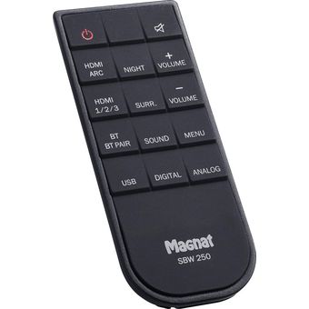 MAGNAT SBW250 Home Cinema Soundbar w/ Wireless Subwoofer