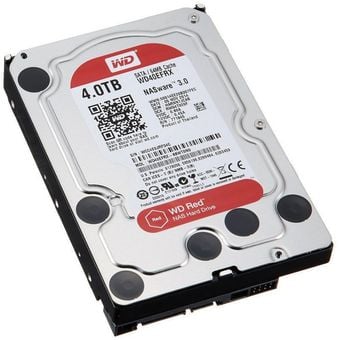 Western Digital 3.5" WD Red NAS Hard Drive, 4TB [WD40EFRX]