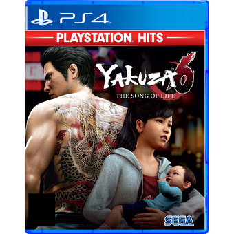 PS4 Yakuza 6: The Song of Life (Playstation Hits)(R2)