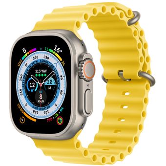 Apple Watch Ultra (49mm, GPS + Cellular) - Titanium Case with Ocean Band