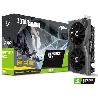 ZOTAC GAMING GeForce GTX 1660 Ti AMP 6GB GDDR6 [ZT-T16610D-10M]