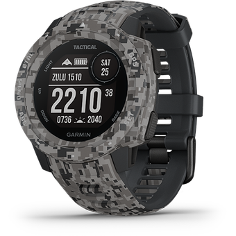 Garmin Instinct - Tactical Edition (Black, Camo-Graphite, Camo-Cayote Tan)