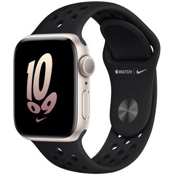 Apple Watch SE 2022(40mm, GPS) - Starlight Aluminum Case with Nike Sport Band