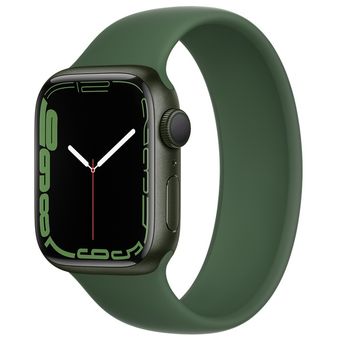 Apple Watch Series 7 (41mm, GPS + Cellular) - Aluminum Case with Solo Loop