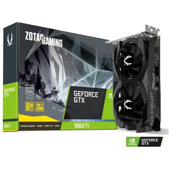 ZOTAC GAMING GeForce GTX 1660 Ti 6GB GDDR6 [ZT-T16610F-10L]