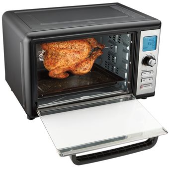 Hamilton Beach Digital Countertop Oven w/ Convection and Rotisserie [31154]