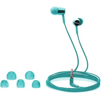 Sony MDR-EX150 In-Ear Headphones (Light Blue)