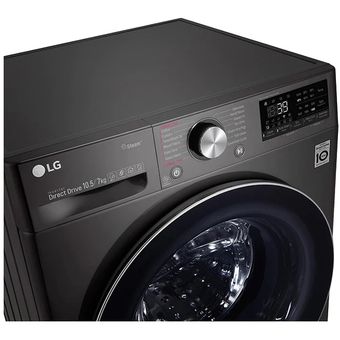 LG 10.5KG/7KG Front Load Washer Dryer w/ Steam+ [FV1450H2B]