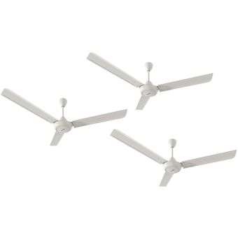 Khind 60" Ceiling Fan (White) (Three Unit Packaging) [CF618]