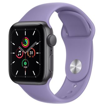 Apple Watch SE (44mm, GPS) - Aluminum Case with Sport Band