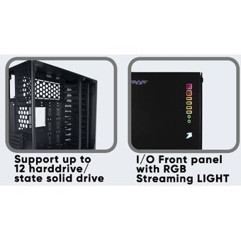 Armaggeddon Ultro 2 Spyder E-ATX Gaming PC Case