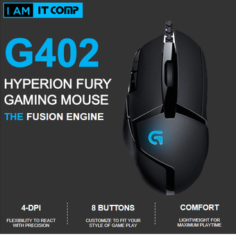 Logitech G402 Hyperion Fury FPS Gaming Mouse