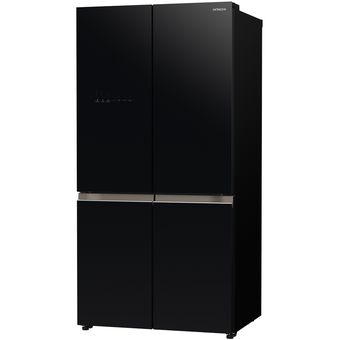 Hitachi 569L 4-Door French Bottom Freezer Refrigerator [R-WB640VM0 GBK]