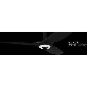 Haiku I-series, 60" DC Fan Standard Mount, Black [K3150-A2-PB]