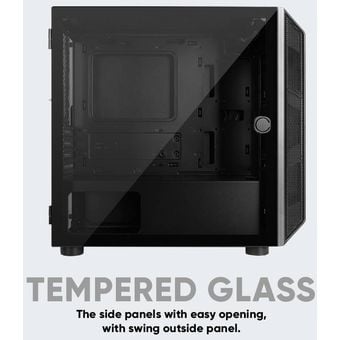 Armaggeddon Tessaraxx Core 1 Air Micro-ATX Gaming PC Case