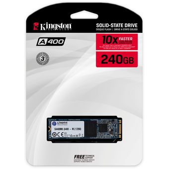 Kingston A400 SATA SSD M.2, 240GB [SA400M8/240G]