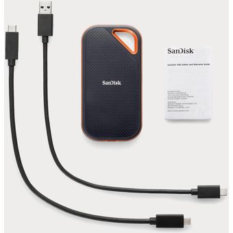 SanDisk Extreme Pro Portable SSD, 2TB [SDSSDE80-2T00-G25]