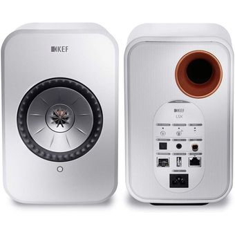 KEF LSX Wireless HiFi Speakers (White)