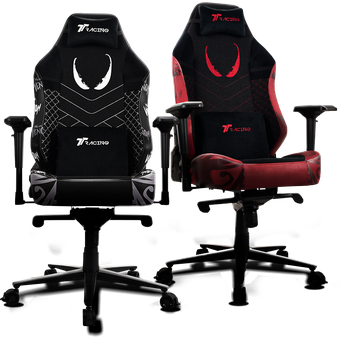 TTRacing Maxx Air Threads Fabric Gaming Chair - Venom Edition