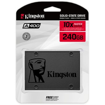 Kingston A400 SATA SSD 2.5" 240GB [SA400S37/240G]
