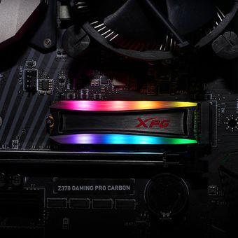 ADATA XPG SPECTRIX S40G RGB PCIe Gen3x4 M.2 2280 SSD, 256GB