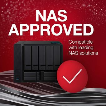 Seagate IronWolf NAS Hard Drive, 8TB [ST8000VN004]