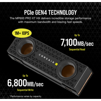 Corsair MP600 PRO XT Hydro X Edition 2TB Gen4 PCIe x4 M.2 NVMe SSD