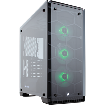 Corsair Crystal Series 570X RGB ATX Mid-Tower Case - Black [CC-9011098-WW]