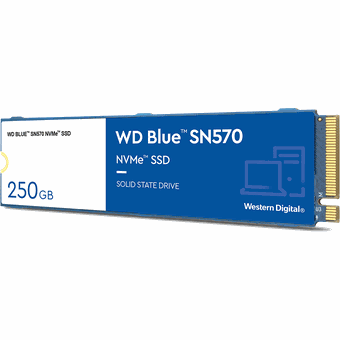 WD Blue SN570 NVMe SSD, 250GB