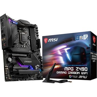 MSI MPG Z490 GAMING CARBON WIFI, ATX motherboard