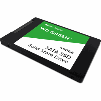 Western Digital WD Green SATA SSD 2.5”/7mm cased, 480GB [WDS480G2G0A]