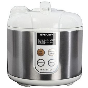 SHARP 1.8L Rice Cooker [KS-G18TR-ST]