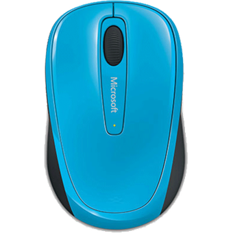 Microsoft Wireless Mobile Mouse 3500 (Cyan Blue) [GMF-00275]
