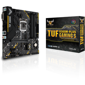 ASUS TUF B360M-PLUS GAMING S, mATX motherboard
