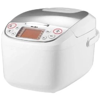 Elba 1.8L Microcomputer Rice Cooker [ERC-B1886(WH)]
