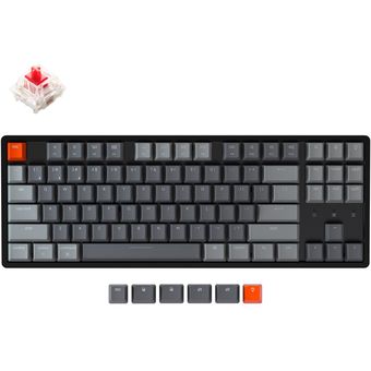 Keychron K8 Wireless Keyboard (RGB Backlight, Gateron Mechanical)