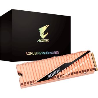 GIGABYTE AORUS NVMe Gen4 SSD 500GB [GP-ASM2NE6500GTTD]
