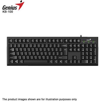 Genius Smart KB-100 Value Wired USB Desktop Keyboard