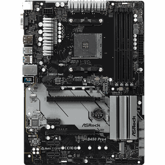 ASRock B450 Pro4, ATX motherboard