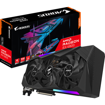 GIGABYTE AORUS Radeon RX 6800 MASTER 16G [GV-R68AORUS M-16GD]