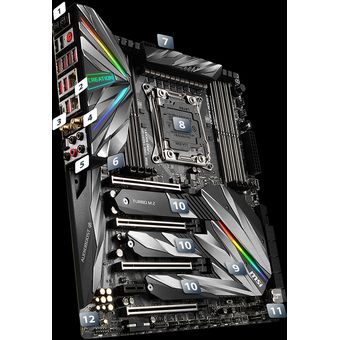 MSI MED X299 CREATION, E-ATX motherboard