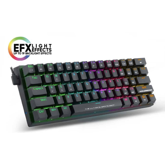 Armaggeddon MKA-61C Psychstarling Blue Switch 61 Keys Mechanical Keyboard