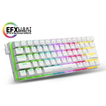 Armaggeddon MKA-61C Psychstarling Blue Switch 61 Keys Mechanical Keyboard