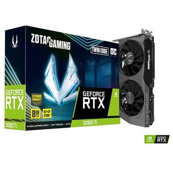 ZOTAC GAMING GeForce RTX 3060 Ti Twin Edge OC LHR [ZT-A30610H-10MLHR]