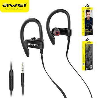 AWEI ES-160i Ear-Hook Smart Sports Earphones