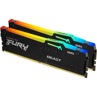 Kingston FURY Beast RGB DDR5 5600MHZ,  32GB (2x16GB) 
