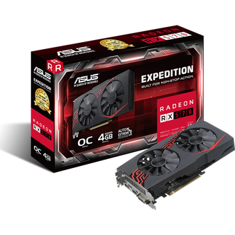 ASUS Expedition Radeon RX 570 OC Edition 4GB GDDR5