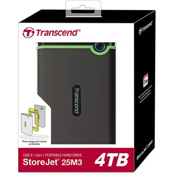 Transcend StoreJet 25M3 2.5" HDD, 4TB